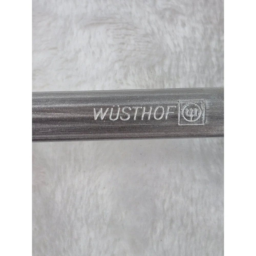 Wusthof Honing Steel OS Silver Sharpening Rod Solingen Steel‎ Excellent